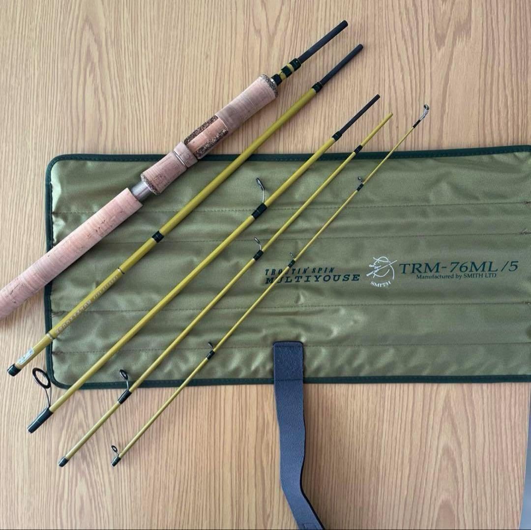 トラウティンスピン TRM-76ML/5 トラウトロッド7'6